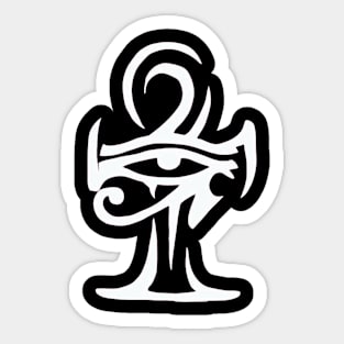 HORUS ANKH Sticker